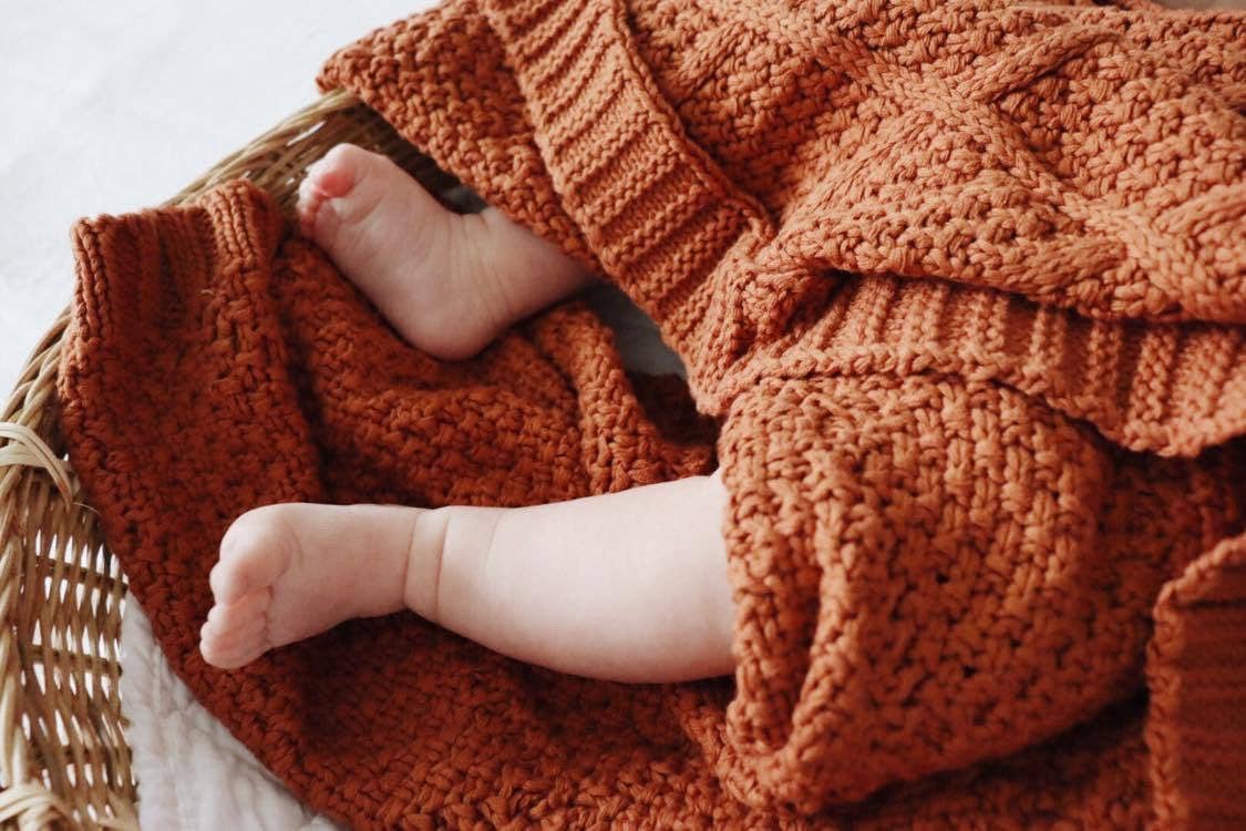 Knitted Baby Blanket