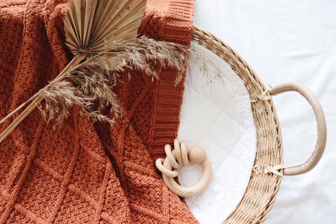 Knitted Baby Blanket