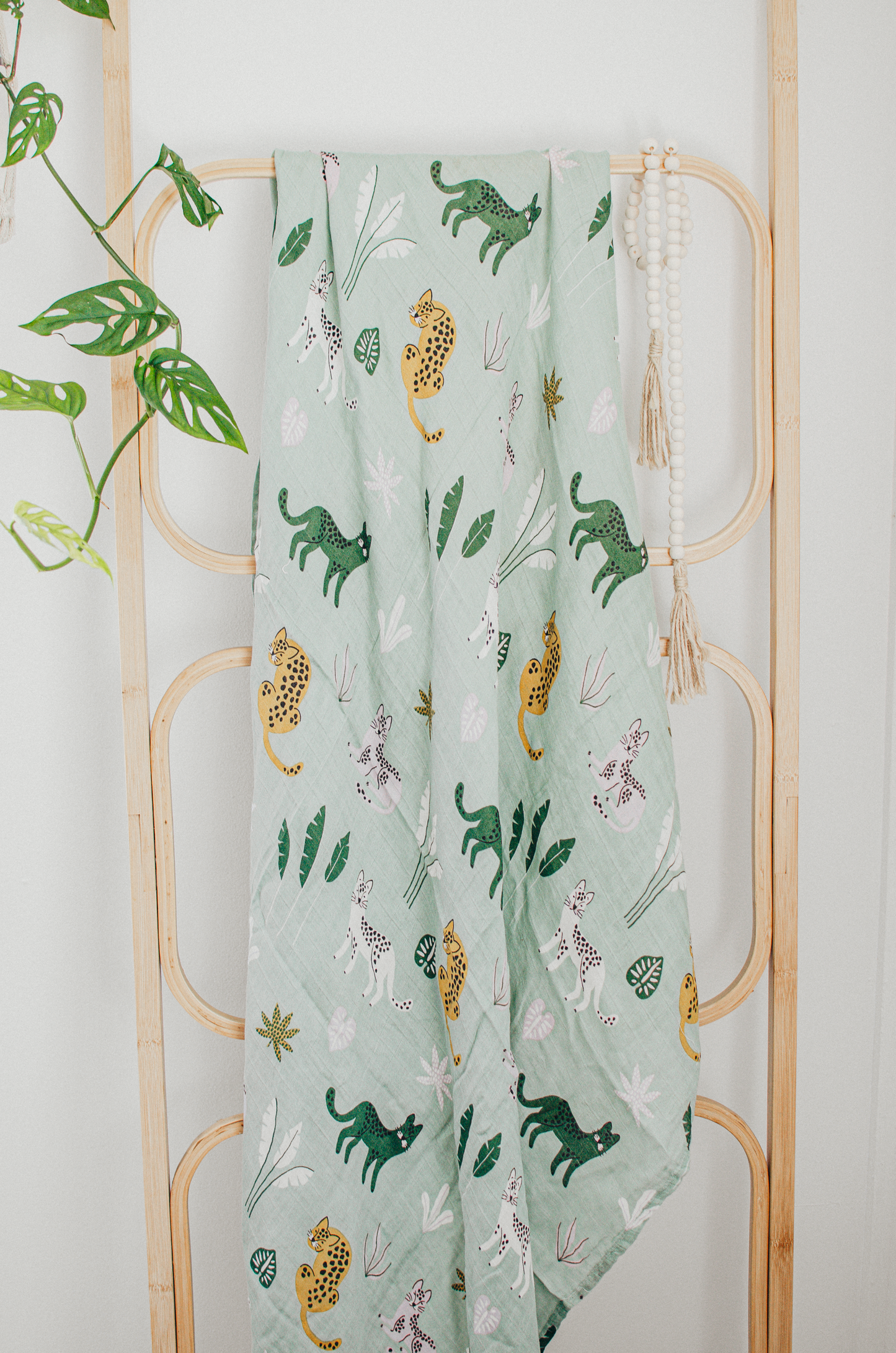 Muslin Cotton Swaddle - Jungle Cuddle