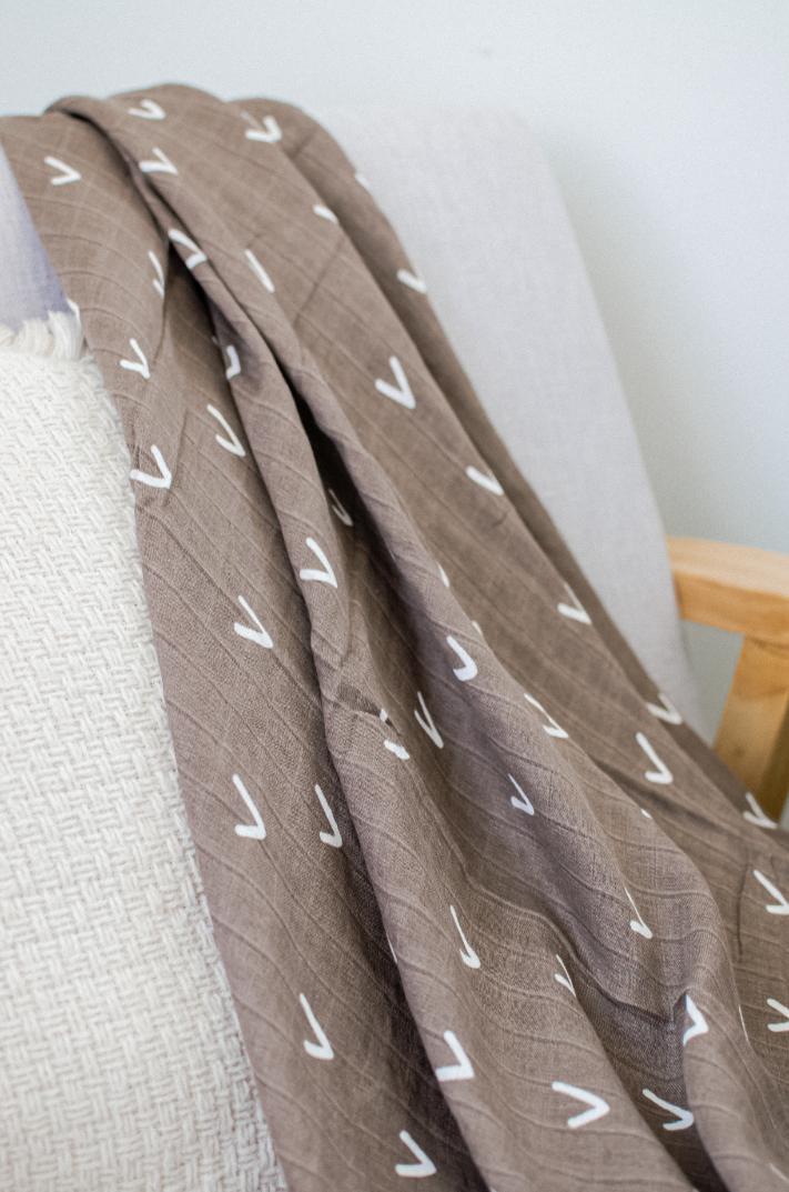 Muslin Cotton Swaddle - Cosy Compass