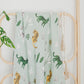 Muslin Cotton Swaddle - Jungle Cuddle