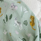 Muslin Cotton Swaddle - Jungle Cuddle