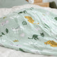 Muslin Cotton Swaddle - Jungle Cuddle
