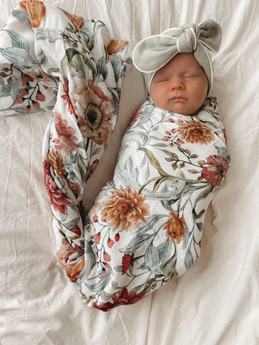 Cotton baby swaddle sales