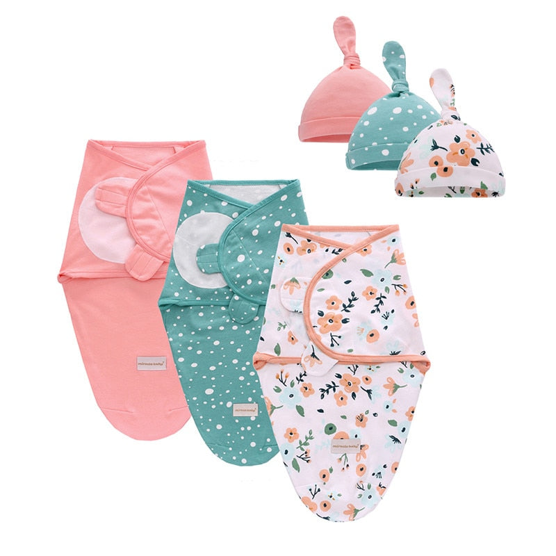 The Sweet Dreams Baby Swaddle 3-pack